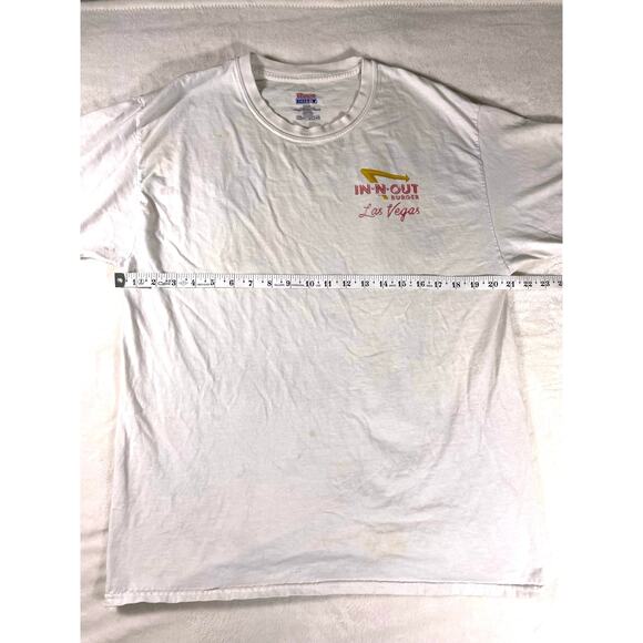 In-N-Out Burger Las Vegas T-Shirt Hanes Beefy-T Large - Picture 3 of 7
